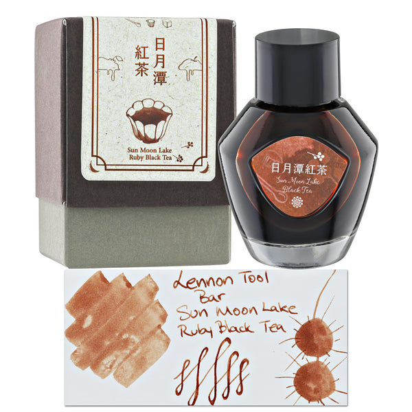 Lennon Tool Bar Taiwan Tea Series Fountain Pen Ink in Sun Moon Lake Ruby Black Tea - 35ml