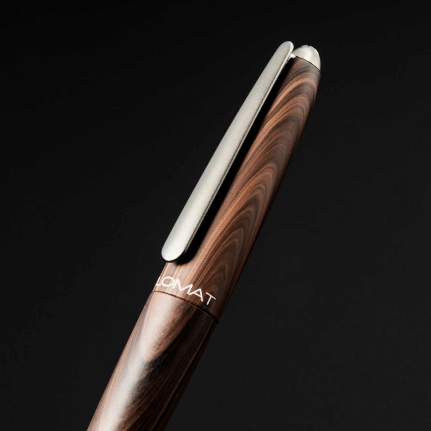 Diplomat Aero Fountain Pen in Black Forest