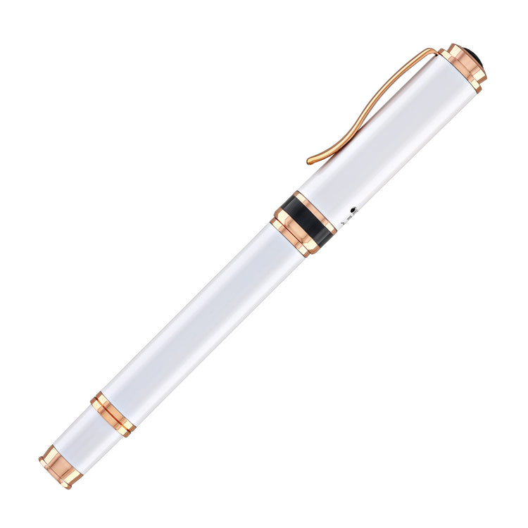 Monteverde Innova Fountain Pen in 2026 Cloud Dancer in Rose Gold Trim - Limited Edition