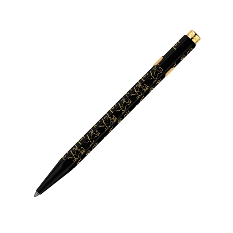 Caran d'Ache 849 Metal Ballpoint Pen in Horse Black