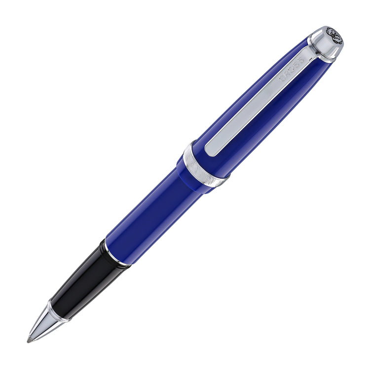 Cross Lume Rollerball Pen in Deep Sea Blue with Polished Chrome Appointments