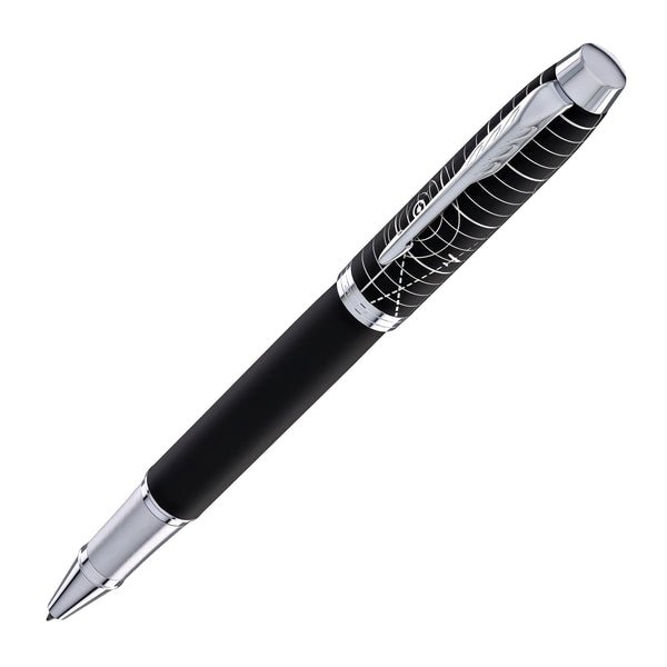Parker IM Rollerball Pen in Legacy of Flight with Chrome Trim