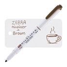 Zebra Mildliner Dual-Tip Highlighter in Brown