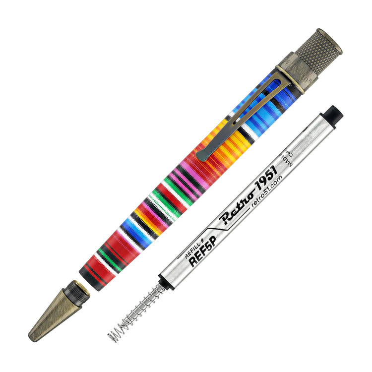 Retro 51 Tornado Vintage Metalsmith Rollerball Pen in Poncho
