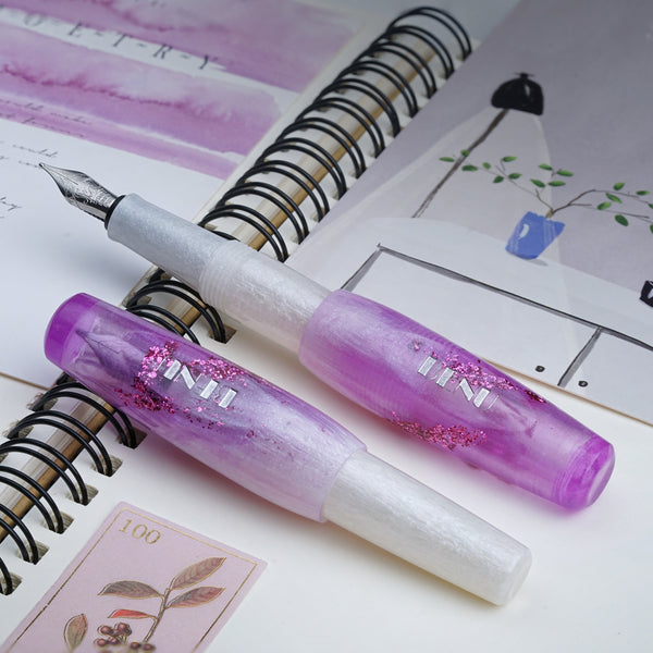 Benu Pixie Collection Fountain Pen in Icy Violet Fountain Pen