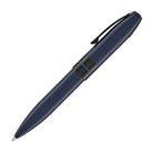 Sheaffer Icon Ballpoint Pen in Matte Blue Lacquer with Black PVD Trim