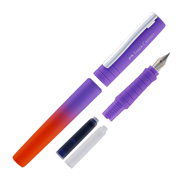 Faber-Castell Poly Flow Fountain Pen in Punchy Melon