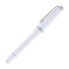Cross Lume Fountain Pen in Porcelain White with Polished Chrome Appointments - Medium Nib
