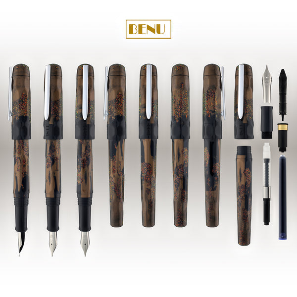 Benu Talisman Fountain Pen in Dream Bean Fountain Pen
