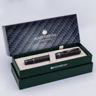 Monteverde Innova Fountain Pen in Matte Carbon with Gunmetal Trim