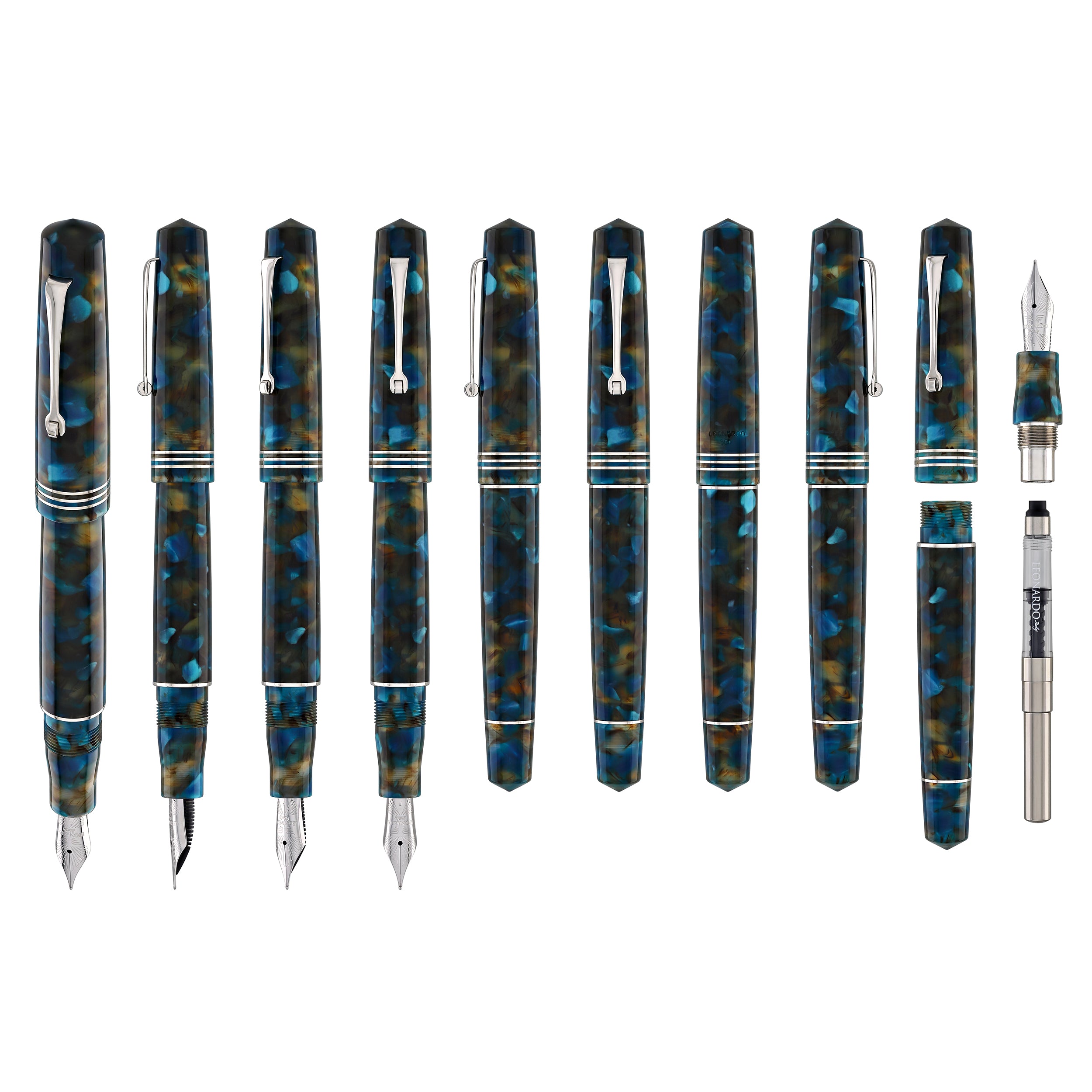 Phyo Zin NyeinApple Pencil 第2世代 美品 Leonardo Momento Zero Fountain Pen in Pausilya - Goldspot Pens