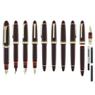 Sailor 1911 Casual L Basis Fountain Pen in Muted Red, Gold Trim
