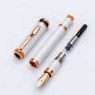 Monteverde Innova Fountain Pen in 2026 Cloud Dancer in Rose Gold Trim - Limited Edition