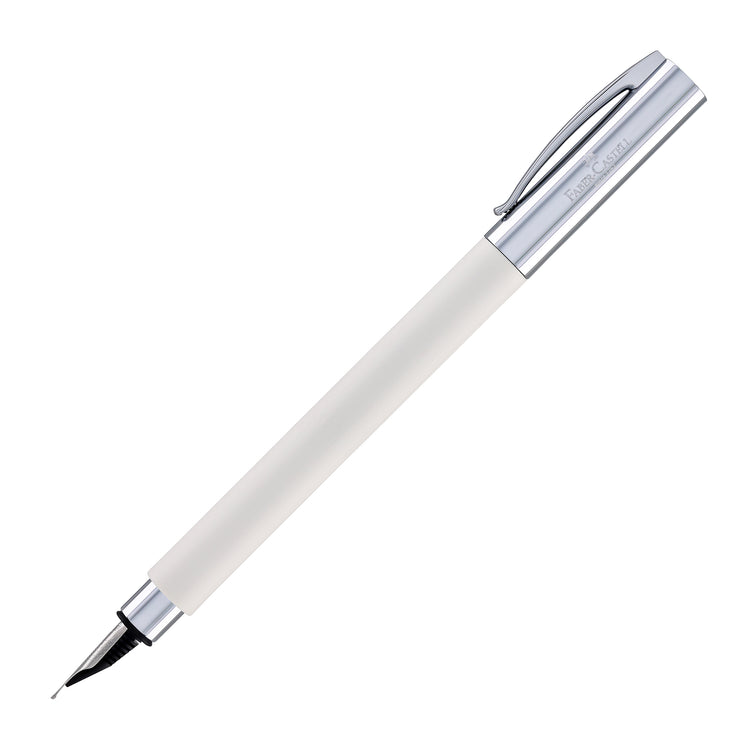 Faber-Castell Ambition Fountain Pen in Cinematic White