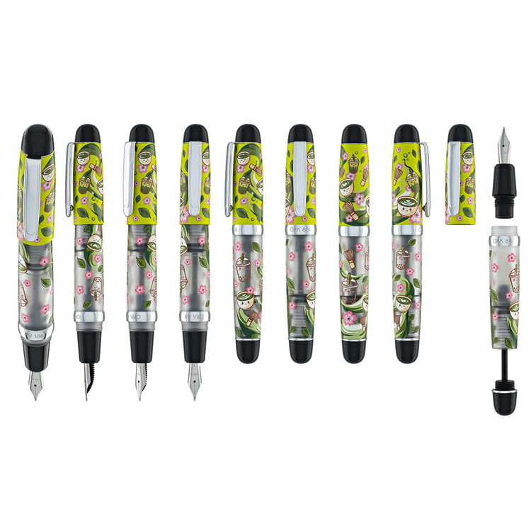 Opus 88 Mini Fountain Pen in Matcha Kawaii