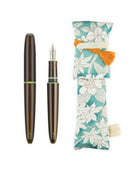 Scribo Piuma Fountain Pen in Hane Toruko with Ruthenium Trim - Limited Edition