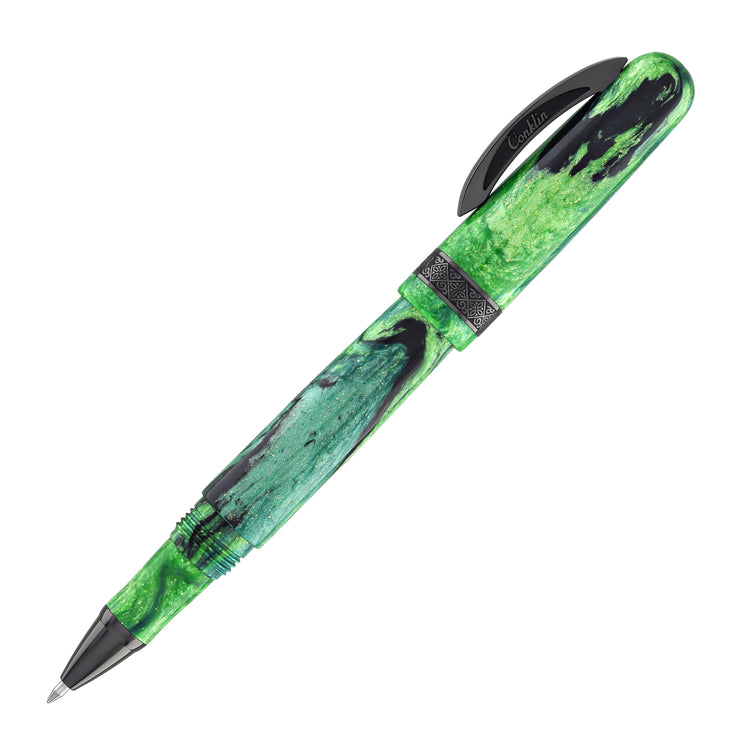 Conklin 1898 Rollerball Pen in Clover Valley with Gunmetal Trim - Limited Edition
