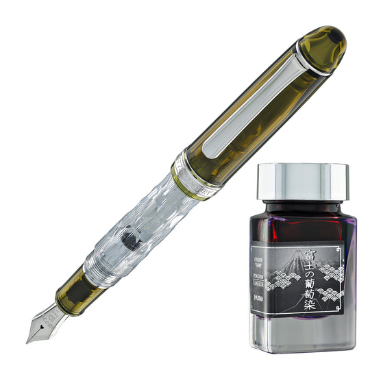 Platinum 3776 Century Fuji Unkei Series Fountain Pen in Unkai - Limited Edition