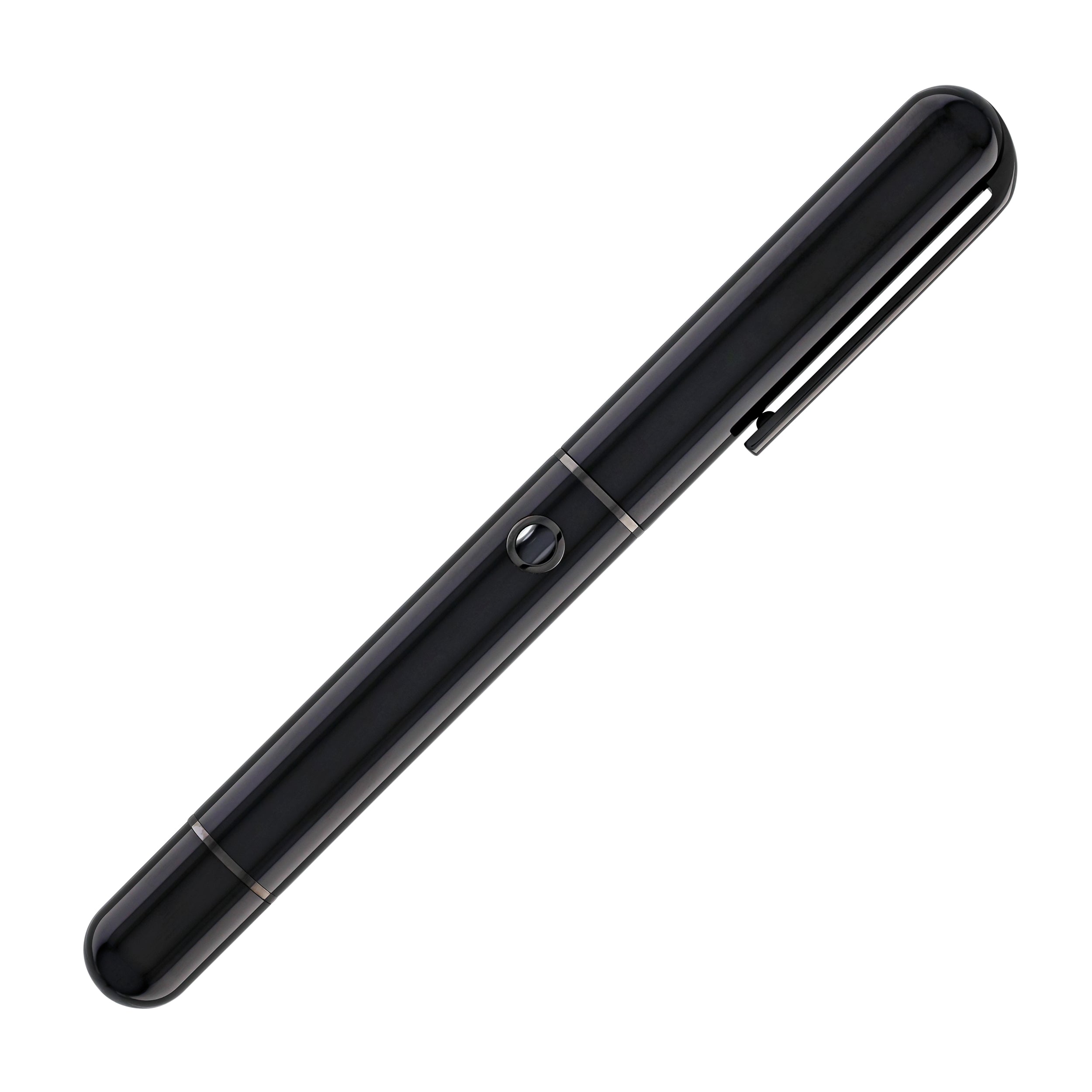 NAUTILUS Twelve ブラック Narwhal Nautilus Fountain Pen in Cephalopod Black - Goldspot Pens