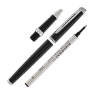 Waterman Hemisphere Rollerball Pen in Black with Chrome Trim