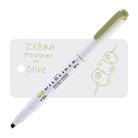 Zebra Mildliner Dual-Tip Highlighter in Olive