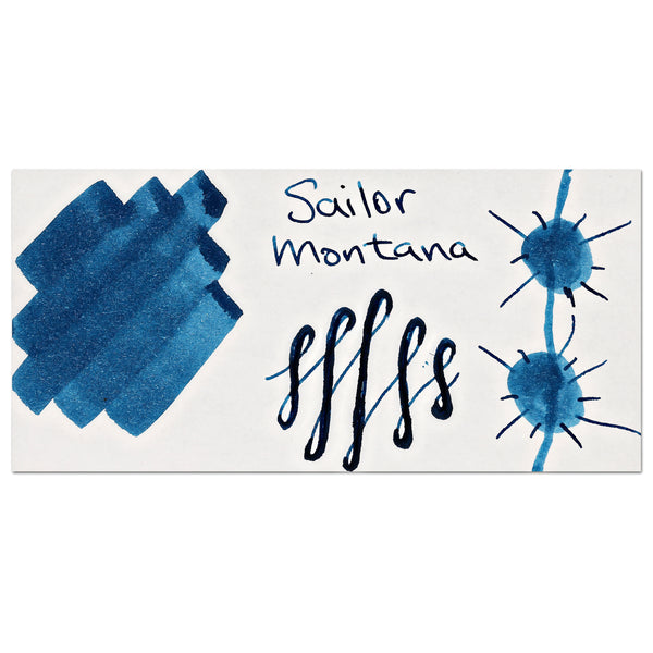 Sailor USA State Bottled Ink in Montana (Blue) - 20 mL Bottled Ink