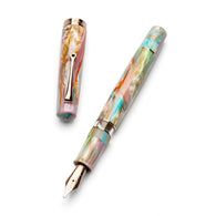 Leonardo Momento Magico Fountain Pen in Fantasie Primary Manipulation 4, Rose Gold Trim