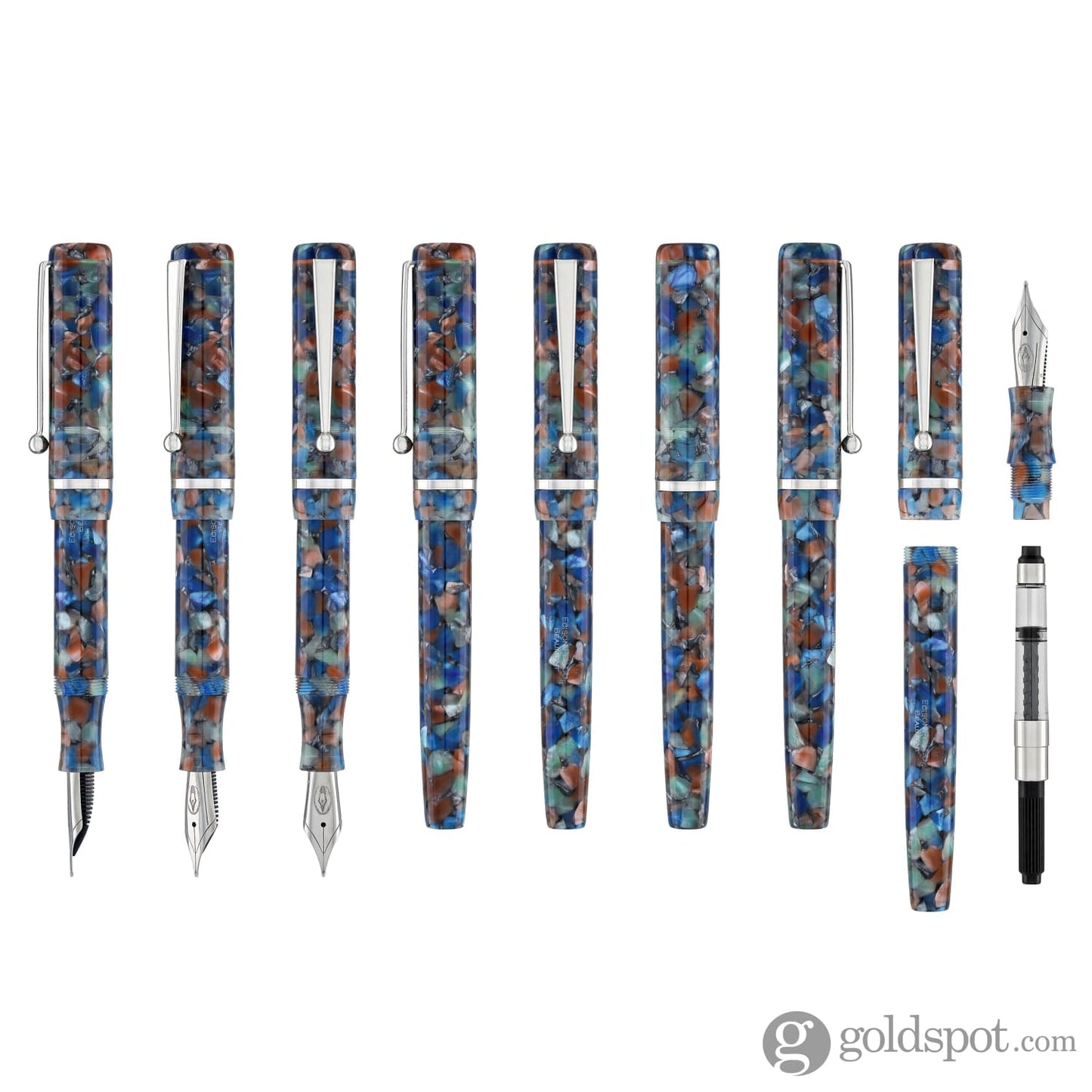 Edison Beaumont Fountain Pen in River’s Edge Fountain Pen