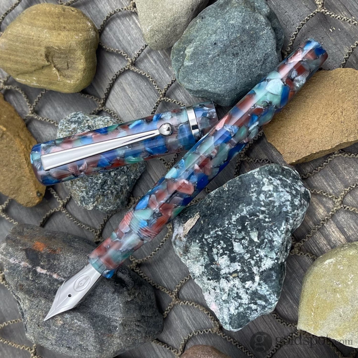 Edison Beaumont Fountain Pen in River’s Edge Fountain Pen