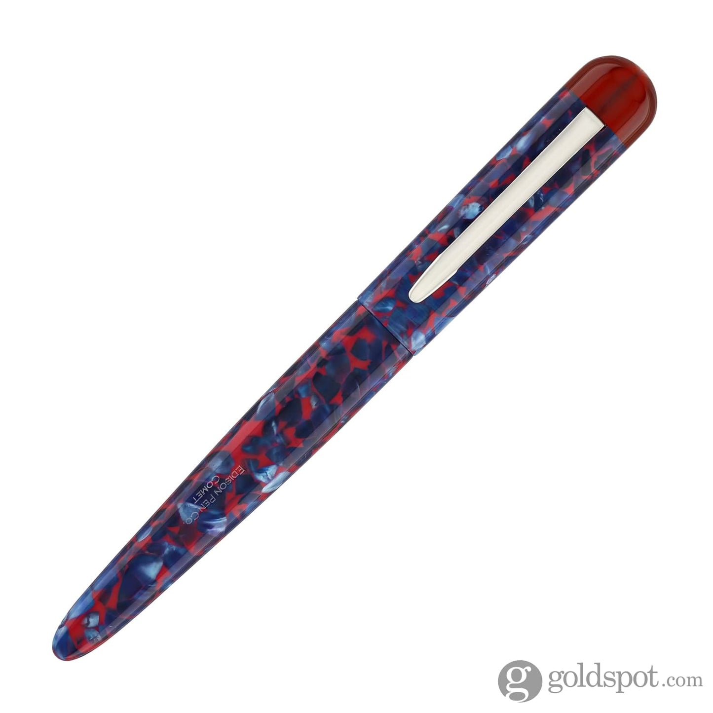 Edison Comet Fountain Pen in Cobalt Magma Fountain Pen