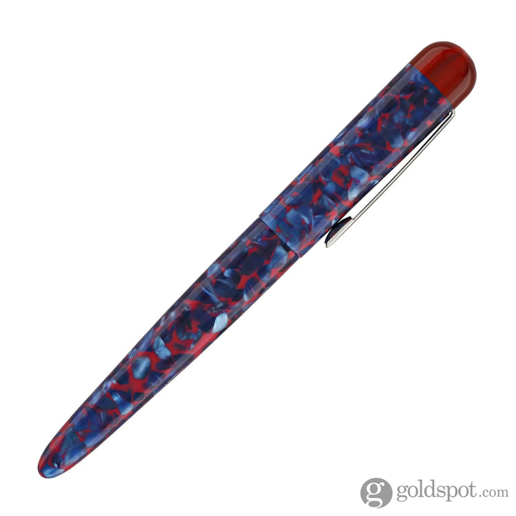 Edison Comet Fountain Pen in Cobalt Magma Fountain Pen