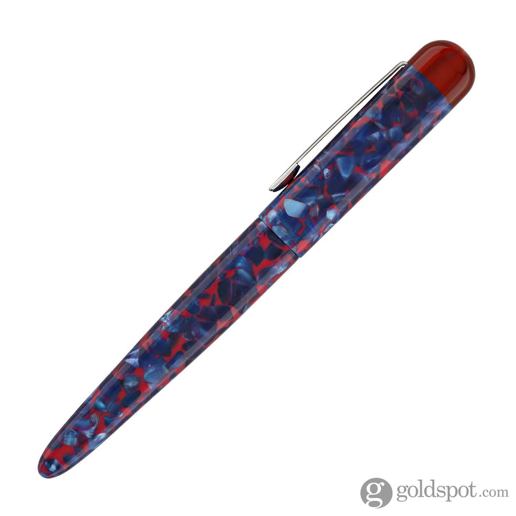 Edison Comet Fountain Pen in Cobalt Magma Fountain Pen