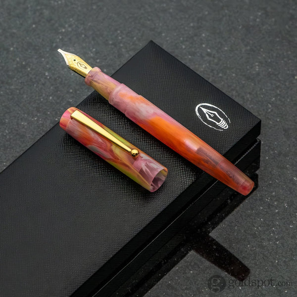 Edison Newark Fountain Pen in Patent Pending Pink LE Fountain Pen