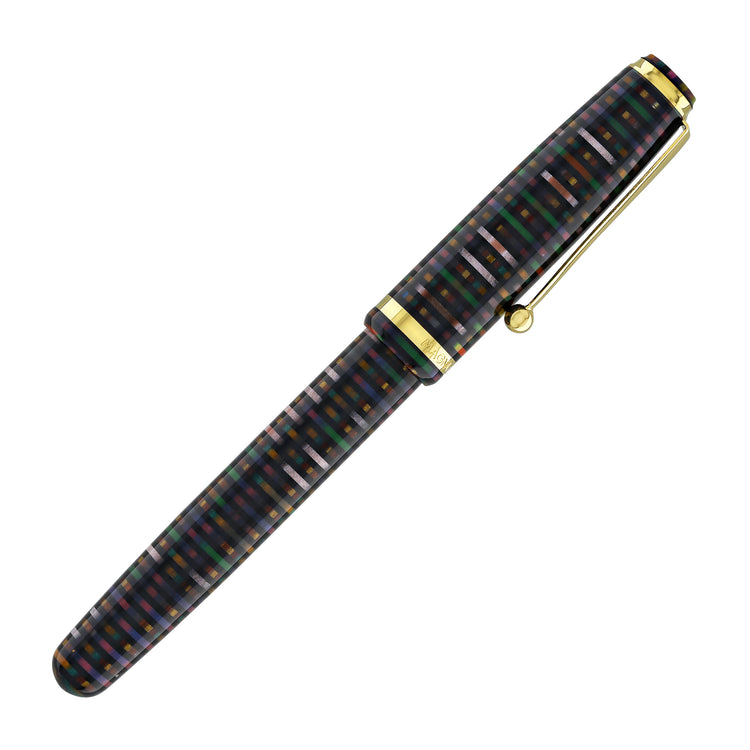 Magna Carta MAG 650 Fountain Pen in Cosmic Pixel - 14kt Gold Flex Nib