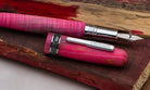 Conklin 1898 Stabilized Wood Fountain Pen in Matte Purple with Chrome Trim - Limited Edition