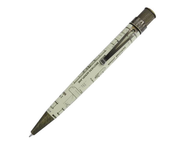 Retro 51 Tornado Smithsonian Rollerball Pen in Wright Brothers Aeroplane
