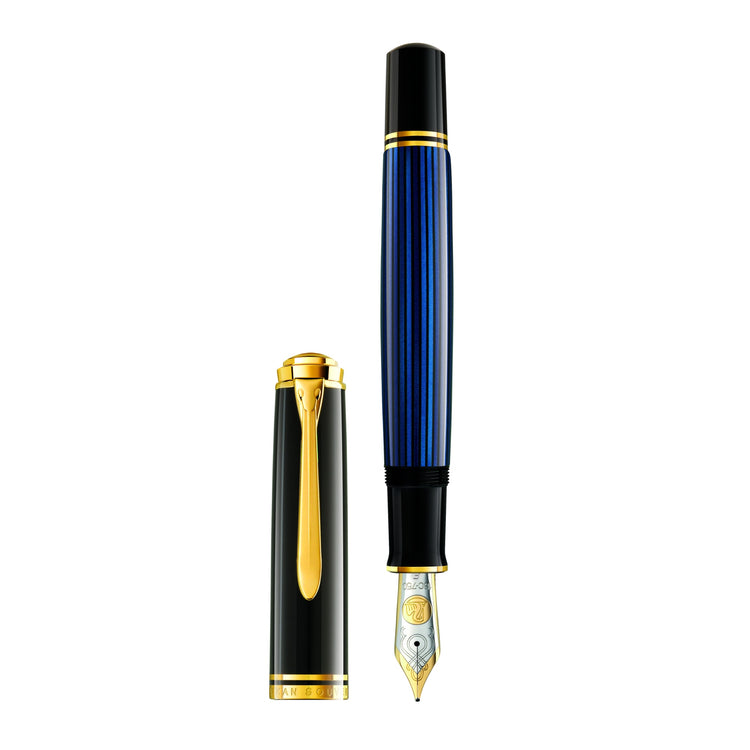 Pelikan Souverän M1000 Fountain Pen in Black - Blue