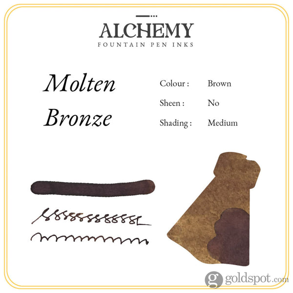 Endless Alchemy Bottled Ink in Molten Bronze - 45 ml Bottled Ink