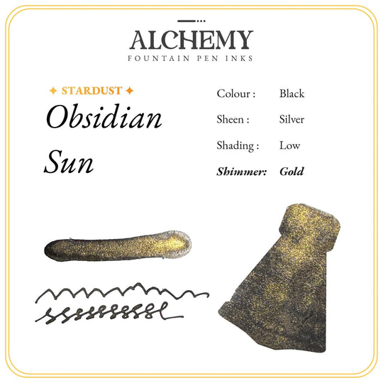 Endless Alchemy Bottled Ink in Obsidian Sun - 45 ml