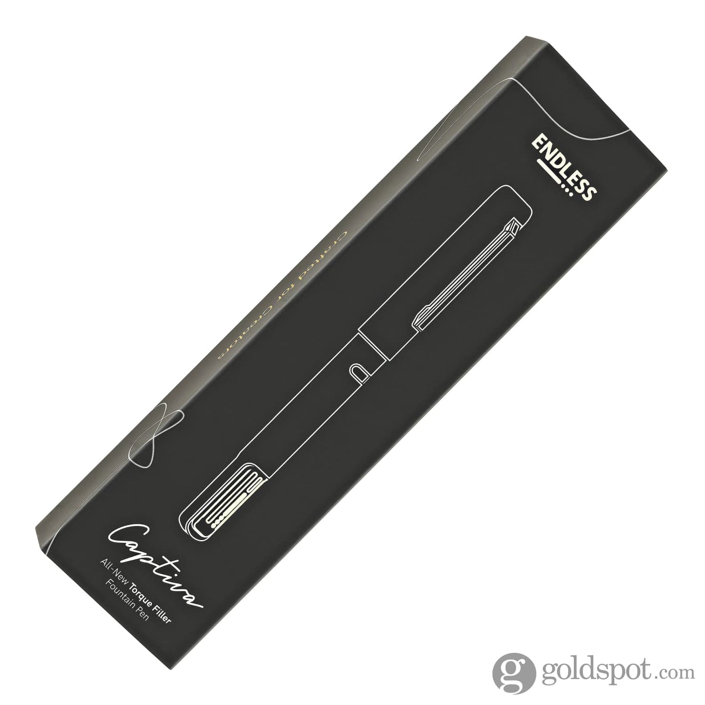 Endless Captiva Fountain Pen in Deep Ocean Chrome Fountain Pen