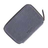 Endless Companion Leather Adjustable 5 Pen Pouch in Blue