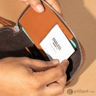 Endless Companion Leather Adjustable Pen Pouch - 3 Pens Brown Cases