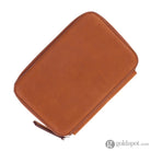 Endless Companion Leather Adjustable Pen Pouch - 5 Pens Brown Cases