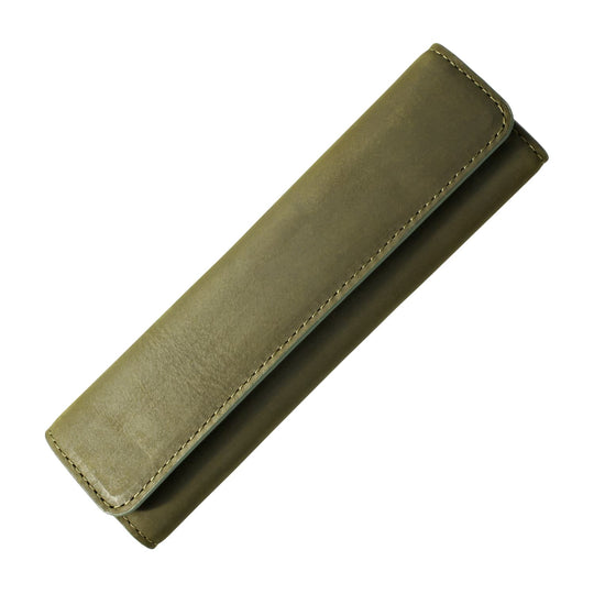 Endless Companion Leather in Green 1 Pen Pouch