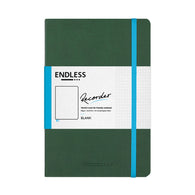 Endless Recorder A5 Notebook in Forest Canopy with the 80gsm Regalia Paper - Blank