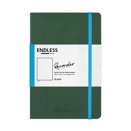 Endless Recorder A5 Notebook in Forest Canopy with the 80gsm Regalia Paper - Blank