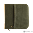 Esterbrook 20 Pen Zipper Case in Army Green Pen Cases