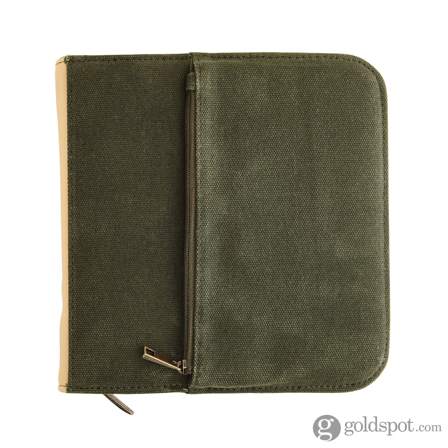Esterbrook 20 Pen Zipper Case in Army Green Pen Cases