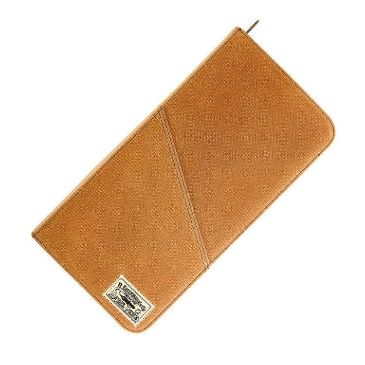 Esterbrook 40 Pen Zipper Case in Tan Pen Cases