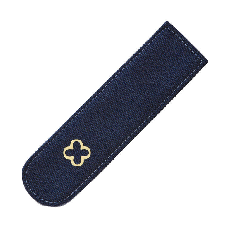 Esterbrook Canvas Single Pen Sleeve in Navy Pen Cases